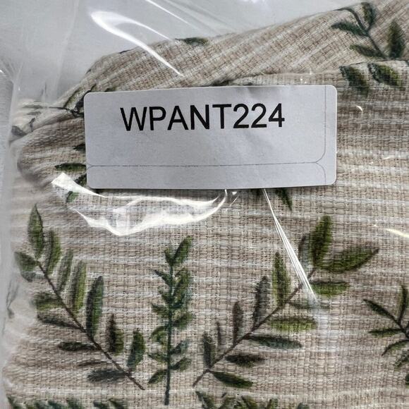 Anthropologie Cartonnier Charlie Trouser Pants Cropped Fern Print Size 2 - Picture 10 of 10